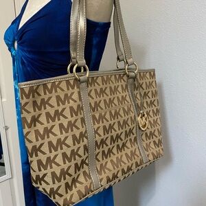 Brown & Gold Michael Kors Bag